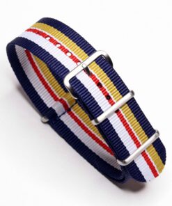 Rothmans Porsche Inspired Nylon Watch Strap for Vintage and Modern Wristwatch Chronograph automatic