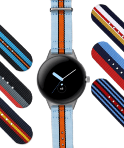 Google Pixel Watch Strap adapter android racing colors livery martini gulf rothmans audi dakar porsche rally trackday racing mechanical
