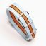Gulf Racing Inspired Nylon Watch Strap for Vintage and Modern Wristwatch Chronograph automatic