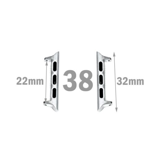 38mm apple watch adapter for 22mm watch bands